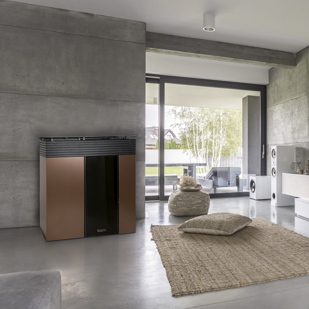 Termostufa a Pellet Laminox Veronica 16 PHANTOM Black Line